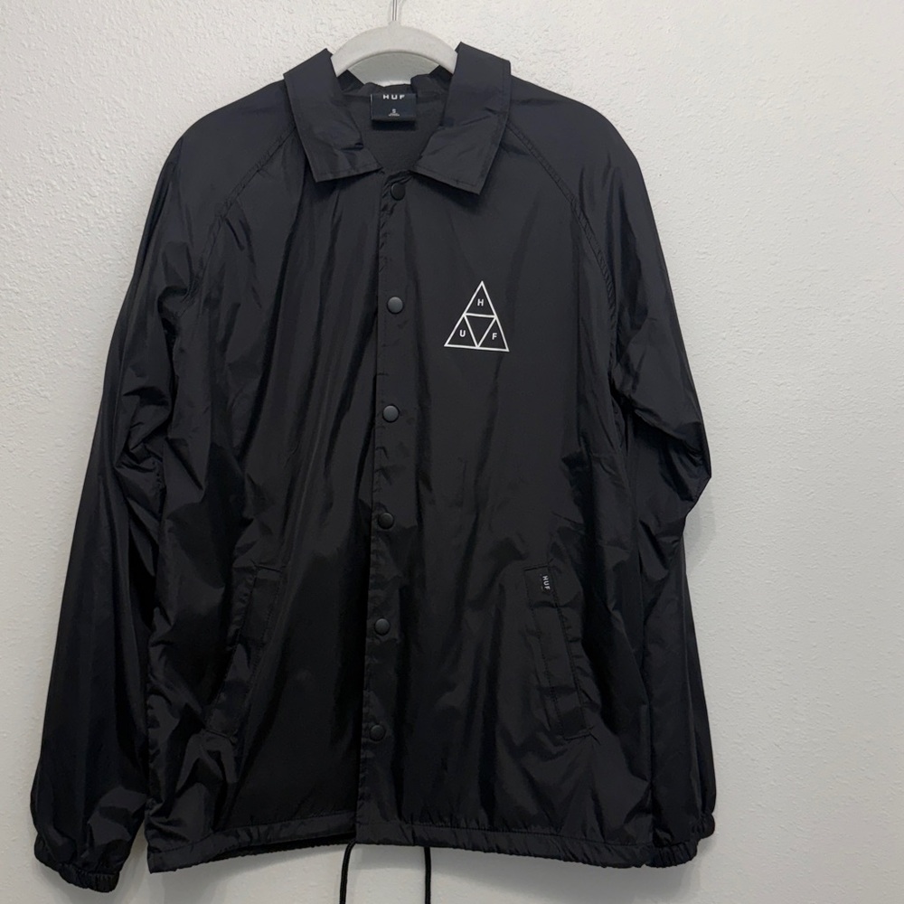 HUF coach jacket Black Size S